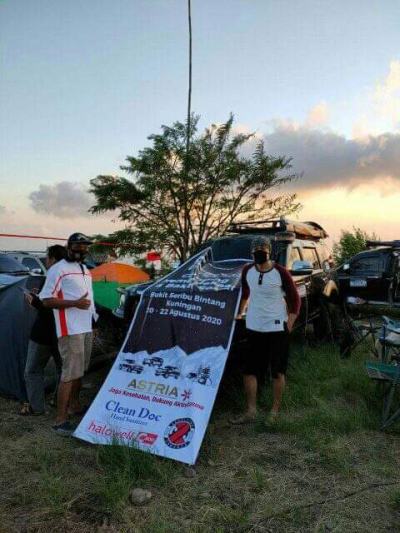 Penanaman pohon di Gunung Ceremai