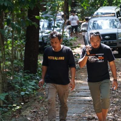 Penanaman pohon di Gunung Ceremai
