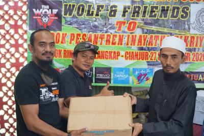 Sinergi bersama komunitas Wolf