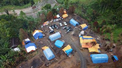 Penanaman Pohon dan Donasi di Kampung Cipta Gelar