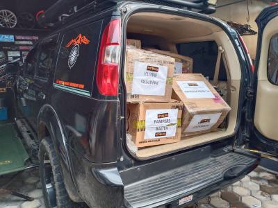 Donasi untuk korban banjir di Banjar masin kalsel
