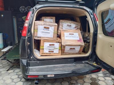 Donasi untuk korban banjir di Banjar masin kalsel