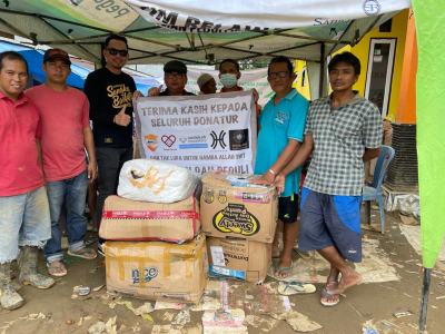 Donasi untuk korban banjir di Banjar masin kalsel
