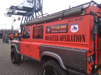 Pencarian korban sriwijaya jatuh team drone & rescue transportasi