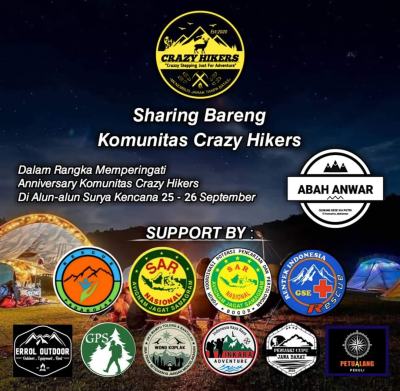 Aneka kegiatan pencinta alam maupun rescue