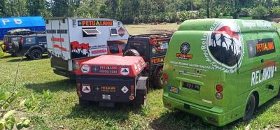 Bencana Erupsi Semeru lumajang kami pun ikut suport satu bulan full