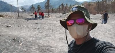 Bencana Erupsi Semeru lumajang kami pun ikut suport satu bulan full