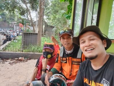 Respon dayung patah ( hanyut di sungai)