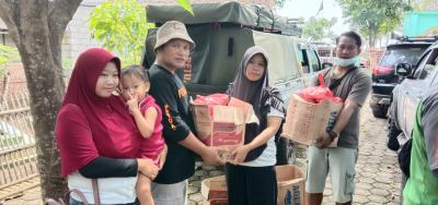Rescue dan drop logistic untuk banjir Bekasi & Karawang