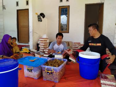 Rescue dan drop logistic pasca gempa Palu
